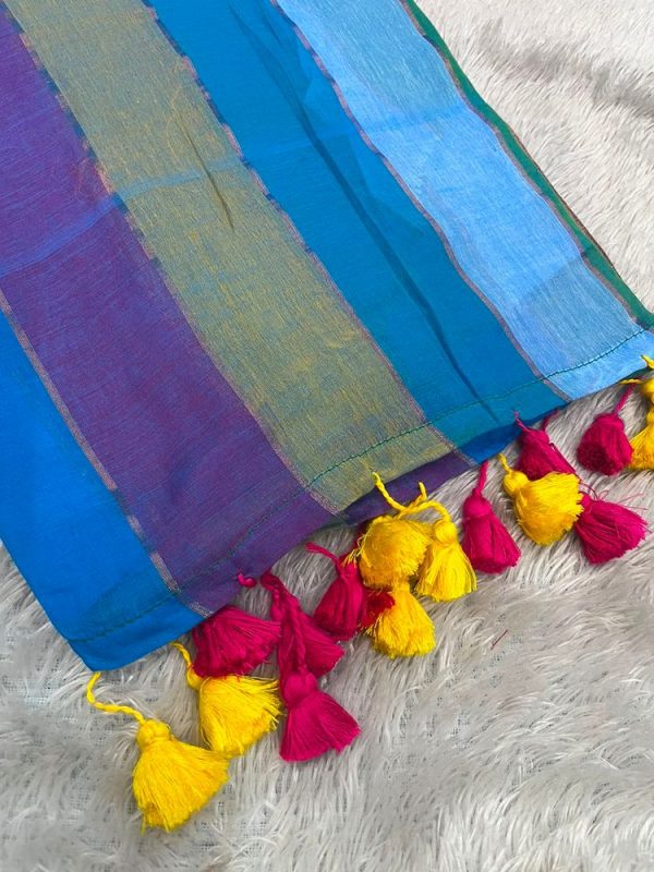 MUL SAREE WITHOUT BLOUSE