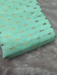 Cotton brocade zari butta (44" width)