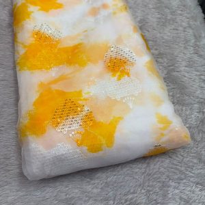 Organza shibori sequins9( 44 "width )
