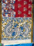 Chennur Silk Kalamkari Saree Nizam Border ( 6.20 mtr )