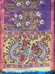 Chennur Silk Kalamkari Saree Nizam Border ( 6.20 mtr )