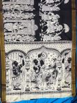 Chennur Silk Kalamkari Saree Nizam Border ( 6.20 mtr )