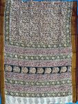 Chennur Silk Kalamkari Saree Nizam Border ( 6.20 mtr )