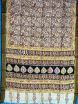 Chennur Silk Kalamkari Saree Nizam Border ( 6.20 mtr )