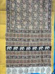 Chennur Silk Kalamkari Saree Nizam Border ( 6.20 mtr )