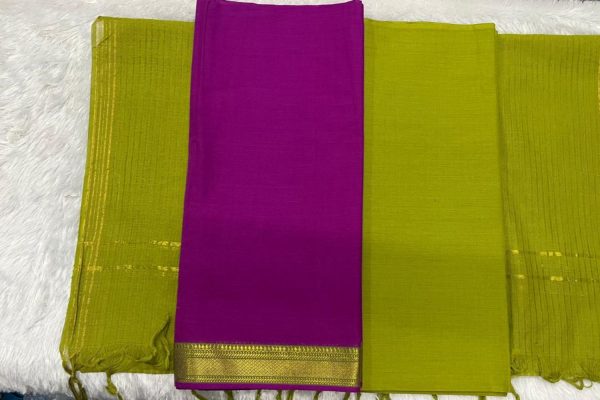 MANGALAGIRI SET (TOP 2.5 MTR DUPPATTA 2.4 MTR BOTTOM 2 MTR )