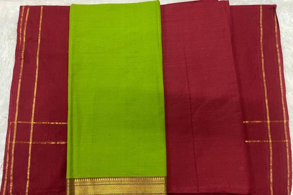 MANGALAGIRI SET (TOP 2.5 MTR DUPPATTA 2.4 MTR BOTTOM 2 MTR )