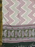 KALAMKARI CHENNUR SILK NIZAM BORDER DUPPATA(DESIGN2)