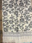 KALAMKARI CHENNUR SILK NIZAM BORDER DUPPATA (DESIGN1)