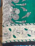 KALAMKARI CHENNUR SILK NIZAM BORDER DUPPATA (DESIGN1)